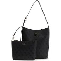 GUESS Schoudertas 'MERIDIAN II' zwart