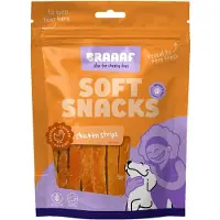 Braaaf Hondensnack Reepjes Kip 85 Gr