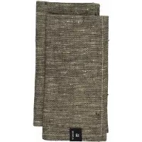 Himla Maya servet - 4 stuks - Naturel/Mocca