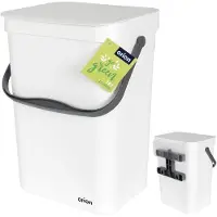 Orion - Prullenbak - 10 l - Wandmontage - Wit