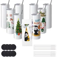 Vevor 8-pack rechte sublimatiebekers