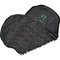 Mister Mill Hondenhanddoek Microvezel – Microvezeldoek Hond – Honden Handdoek Super Absorberend – Honden Droogdoek 80 x 35 cm – Donkergrijs