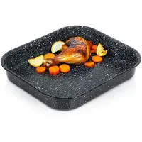 Orion Grande Serie - Granieten Braadslede - Rechthoekig - 3L - Emaille