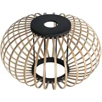 Anne Light & Home Lampenkap | Lampenkap Ø31Cm Bamboe Kap Met Luchtig Design