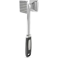 Orion - Stalen Vleesmolen - Dubbelzijdig - 26,5 cm - Antislip Handvat