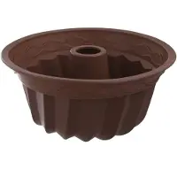 Orion SILLINIE - Siliconen Bakvorm - Rond - Bruin - 23,5 cm