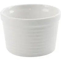 Orion Serie - Porseleinen Ovenschaal - Wit - 10,5 cm - 250 ml