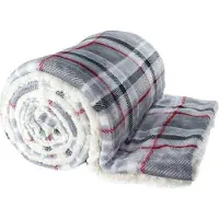 Unique living Plaid Larsson - 150x200 - Grijs