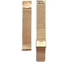 CO88 Collection Horlogeband 5-MTS015 Mesh Horlgeband - Ø16 mm - Rosékleurig
