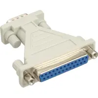 InLine 31249 tussenstuk voor kabels 9pin male 9-pin Sub D Beige