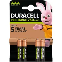 Duracell 10x Oplaadbare Batterijen Plus Aaa 4 Stuks