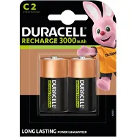 Duracell 2x Oplaadbare Batterijen Ultra C 2 Stuks