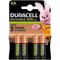 Duracell 2x Oplaadbare Batterijen Plus AA 4 stuks