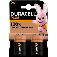 Duracell 3x Alkaline Batterijen Plus 100 9v 2 Stuks