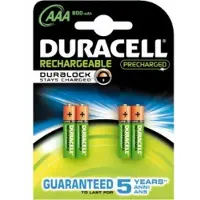 Duracell 3x Oplaadbare Batterijen Ultra Aaa 4 Stuks