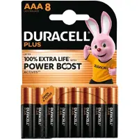 Duracell 2x Alkaline Batterijen Mainline Bst Aaa 8 Stuks
