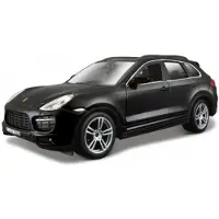 Bburago Porsche Cayenne Turbo zwart 1:24 21056