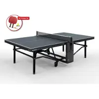 Sponeta Design Line Indoor-tafeltennistafel "SDL Black Indoor", zwart, voor gebruik binnenshuis