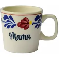 Boerenbont Beker Mok 0,2L met opdruk Mama