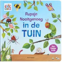 Gottmer Rupsje Nooitgenoeg in de tuin (Kartonboek)
