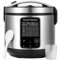 Savoré Kitchen MultiTaste Multicooker 5L met 24 kookfuncties - Multicookers - Rijstkoker - Stoomkoker - Touch Bediening
