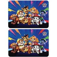 Paw Patrol Placemat - 2x - 43 x 28 cm - kinderen - onderlegger - eten en knutsel placemat
