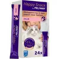 Feliway Kattensnack Happy Snack Zalm 24 X 15 Gr
