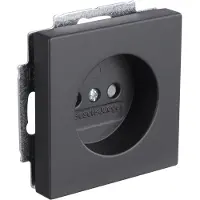 Busch Jaeger Stopcontact | Busch-Jaeger | Future Linear (Inbouw, Zwart)