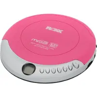 ROXX PCD 501 pink Discman CD, CD-R, CD-RW, MP3 Pink, Zilver