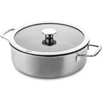 Ducq Hapjespan Ø26cm / 4L Downdraft 'Keramische Anti-aanbaklaag'