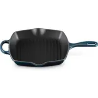 Le Creuset Grillpan Vierkant 26x26cm Grillit 'Nuit'