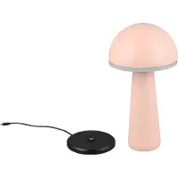 RL LIVE YOUR LIGHT REALITY FUNGO - Tafellamp - Sand - incl. 1x SMD 2W - Aanpasbare lichtkleur - Traploos dimmbaar - Oplaadbaar - Snoerloos - Buitenverlichting - IP54
