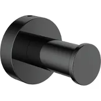 Hotbath &MORE Haak PBP - PVD - gepolijst zwart BAA03PBP