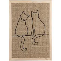Designed By Lotte Poezels - Krabplank - Hout - 50x70x2 cm