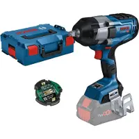 Bosch GDS 18V-1000 C 18V Li-Ion Accu BiTurbo Slagmoeraanzetter Body Incl. Bluetooth Module In L-Boxx - 1000Nm - Koolborstelloos