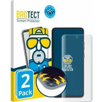 BROTECT - Screenprotector voor Motorola Edge 60 Neo - Folie Beschermfolie matte volledig dekking 2 Stuks