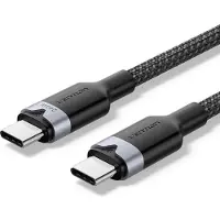 Vention USB-C naar USB-C Kabel 2.0 PD 240W 5A 2m Zwart