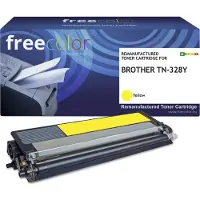Freecolor K15453F7 Toner Brother TN-328Y yellow 6000 Seiten remanufactured