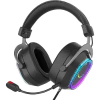 Fifine H13 - Headset - Over-Ear - Active Noise Canceling - Voor Gaming - Streaming - Podcast - Met microfoon - geschikt voor PS5/PS4 - PC