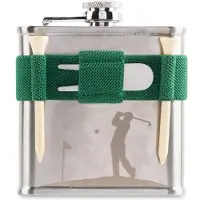 Kikkerland - GOLF FLASK