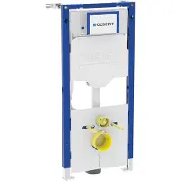 Geberit Systemfix met Sigma UP320 inbouwspoelreservoir, isolatiemat en 110-90 reductiering