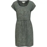 Mountain Warehouse Dames/Dames Mykonos Tropical Leaves Midi Dress (Groen)