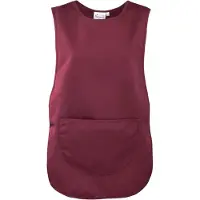 Premier Dames / Dames Pocket Tabard / Werkkleding (Pakket van 2) (Bourgondië)