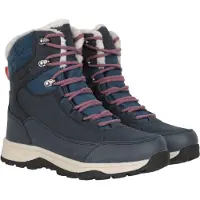 Mountain Warehouse Dames/Dames Tundra Leren Sneeuwlaarzen (Marine)
