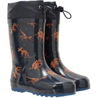 Mountain Warehouse Kinderen/Kinderen Dinosaurus Skelet-Wellington Laarzen (Teal)