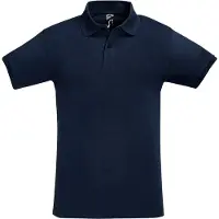 Sols Heren Perfect Pique Korte Mouw Poloshirt (Franse marine)
