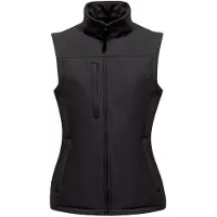 Regatta - Dames Flux Softshell Bodywarmer (Waterafstotend & Windbestendig) (Zwart)