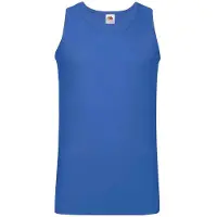 Fruit Of The Loom Heren sportvest top (Koningsblauw)