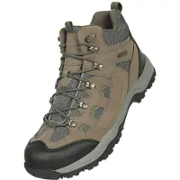 Mountain Warehouse Heren Adventurer Waterdichte Wandelschoenen (Khaki)