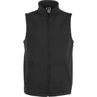 Russell athletic Russell Heren Smart Softshell Gilet Jacket (Zwart)